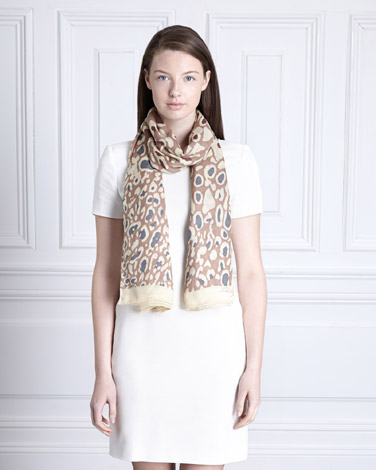 Paul Costelloe Living Animal Print Scarf
